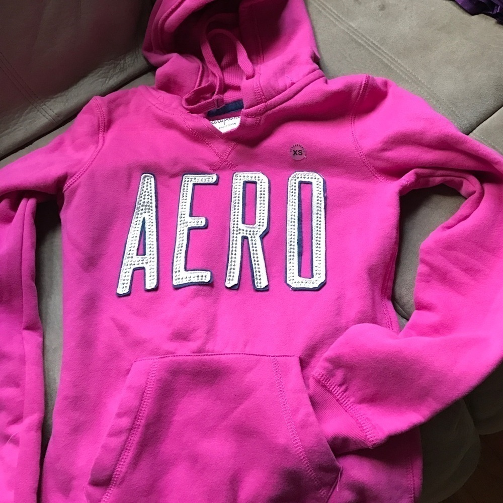 Aeropostale pink hoodie